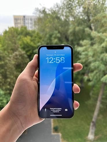 aphone 12 pro: IPhone 12 Pro, 128 ГБ, Графит, 75 % — 6