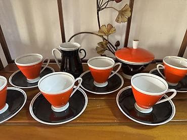 Идиш-аяк: Сервиз кофейный ГДР — 3