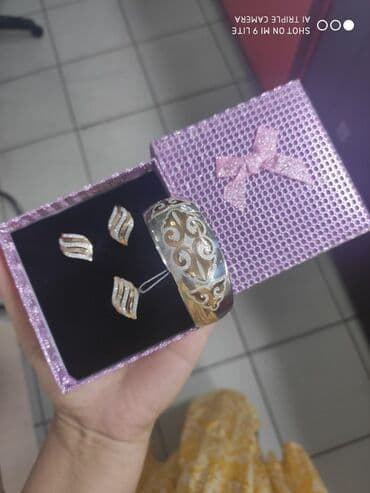 свадебные наборы ручной: Набор украшений, Проба 925, Новый — 1