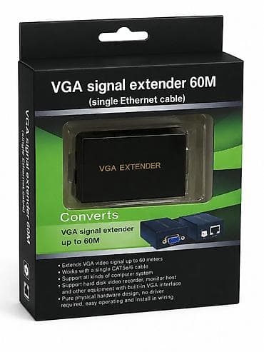 аф: VGA Extender 60M (VGA по витой паре) Удлинитель VGA сигнала — 1