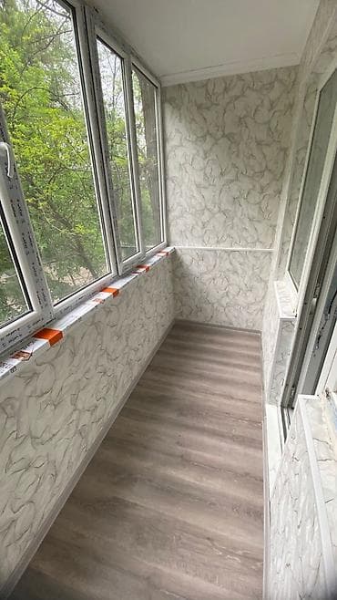 квартира калыкакиева: 3 комнаты, 56 м², 105 серия, 2 этаж, Евроремонт — 6