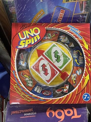 карты uno: Настольная игра UNO Spin (Уно Спин), возраст 7+ Динамичная версия — 1