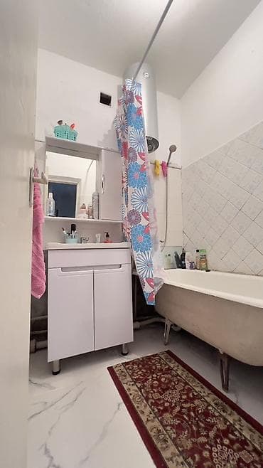 иссыккуль ущелье: 3 комнаты, 63 м², 105 серия, 1 этаж, Старый ремонт — 5