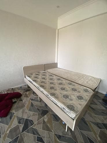 bunk bed: Односпальная кровать, С матрасом, длина - 195 см — 2