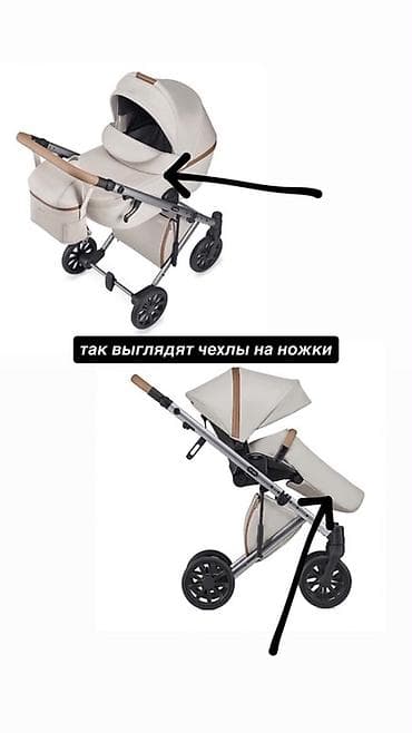 коляска анекс цена: Продается коляска Anex e/type 2 в 1. ✨ В комплекте: • люлька; • — 8