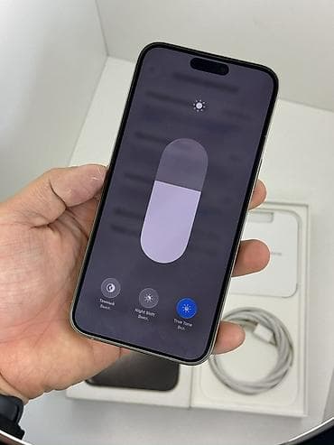 свет аренда: IPhone 15 Pro Max, Б/у, 512 ГБ, Natural Titanium, Коробка, Защитное стекло, Кабель, 88 % — 4