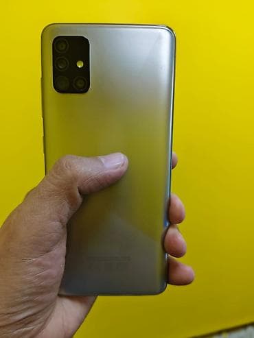 самсунг м 51: Samsung Galaxy A51, Б/у, 64 ГБ, цвет - Серебристый, 2 SIM — 4