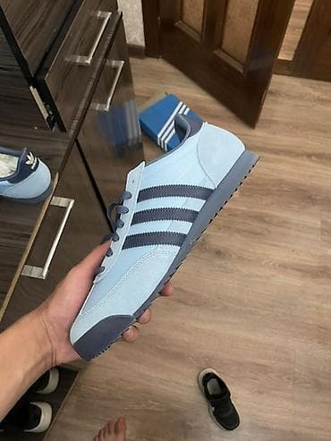 барука обувь: Мужские кроссовки, 42.5, Adidas, Новый, цвет - Голубой — 5