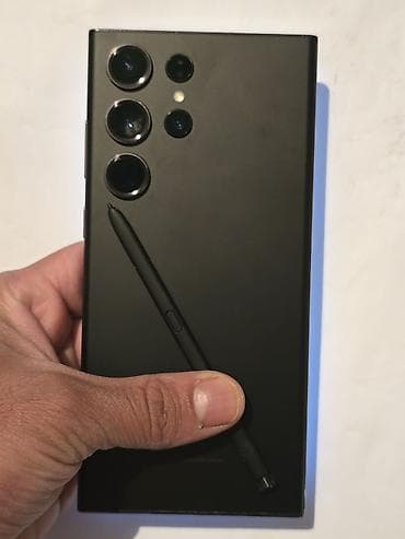series x: Samsung Galaxy S23 Ultra, Б/у, 256 ГБ, цвет - Черный, 2 SIM — 3
