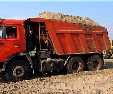 Песок, Ивановский карьер, В тоннах, Камаз