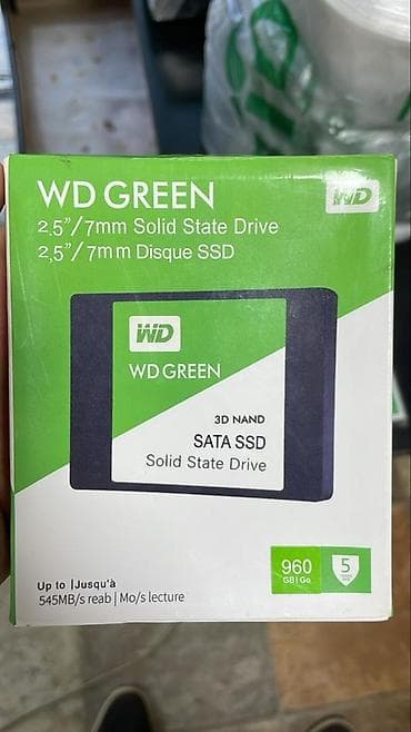 ssd 1 tb: Накопитель для ПК, Western Digital (WD), SSD, 1 ТБ, 2.5", Для ПК — 2
