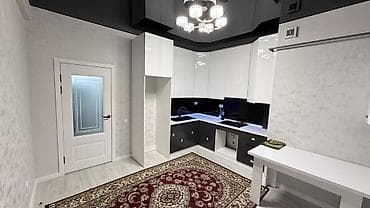 продажа квартир в кыргызстане: 1 комната, 41 м², Элитка, 11 этаж, Дизайнерский ремонт — 4