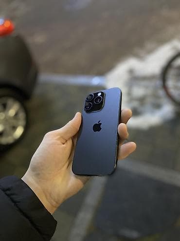 iphone 14 pro: IPhone 16 Pro, Б/у, 128 ГБ, Черный, 100 % — 1