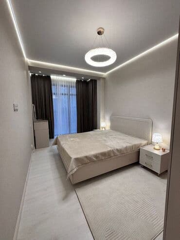 сдается дом кызыл аскер: 2 комнаты, 67 м², Элитка, 2 этаж, Евроремонт — 3