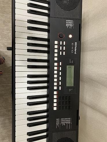 Синтезаторы: Синтезатор/аранжировщик Roland E-X10 с X-образной стойкой. Основные — 3