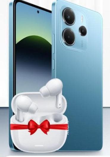 Redmi, Redmi Note 14, 128 ГБ, цвет - Голубой, 2 SIM