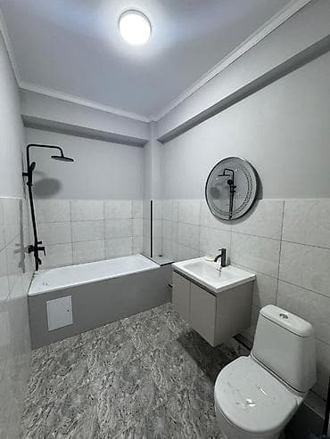 alim: 3 комнаты, 90 м², Пишпек Элитка, 4 этаж, Евроремонт — 3