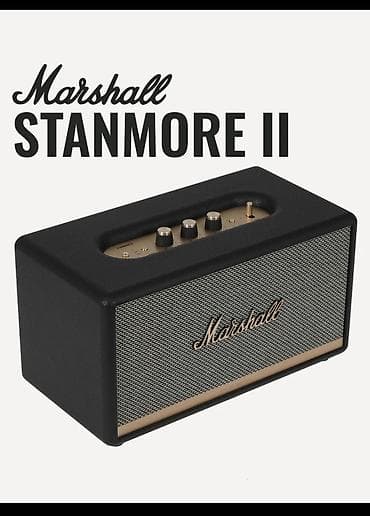 подвес на динамик: Marshall Stanmore II — беспроводная акустическая система в фирменном — 1