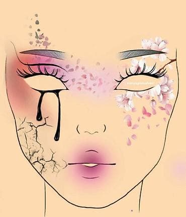 Инструменты: Креативные face chart-эскизы для визажистов и художников по гриму - — 4