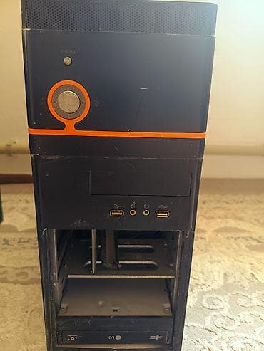 xbox core: Корпус ПК, Б/у, ATX, цвет - Черный — 1