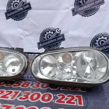 сниму квартиру в оше на длительный срок: Комплект передних фар Volkswagen 2004 г., Б/у, Оригинал, Германия — 2
