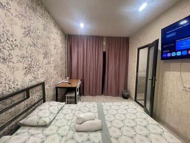 аренда квартиры для студентов: 1 комната, Душевая кабина, Постельное белье, Кондиционер — 1