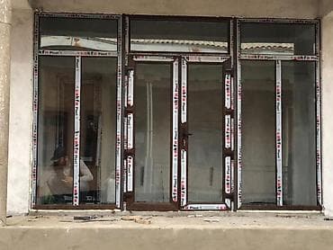 профилированный поликарбонат в бишкеке: Пластиковое окно на заказ, Тип окна: Витражные, Мансардные, Панорамные, Декоративные особенности: Фрамуга, Бесплатная установка, Без рассрочки — 5
