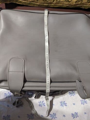 барсетка мужская кожаная ручной работы: Дорожная сумка, Материал: Искусственная кожа, Унисекс — 4