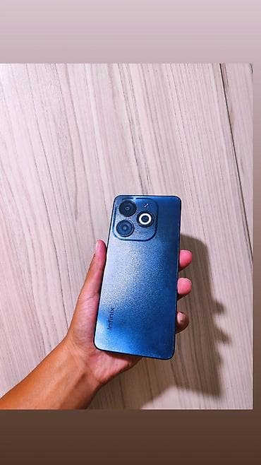 декодер 5 1: Infinix Smart 8, Колдонулган, 128 ГБ, түсү - Күмүш, 1 SIM, 2 SIM — 1