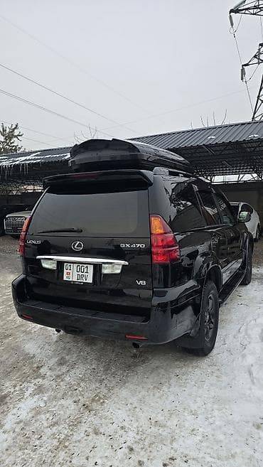 машина жип: Lexus GX: 2005 г., 4.7 л, Автомат, Газ, Жол тандабас — 3