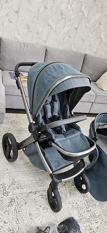 шапки 3 в 1: Коляска, Anex, цвет - Голубой, Б/у, Самовывоз — 6