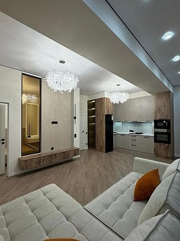 Квартиры: 2 комнаты, 49 м², Элитка, 10 этаж, Дизайнерский ремонт — 1