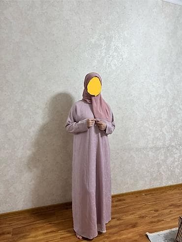 Повседневное платье, Длинная модель, Прямое, Стандарт