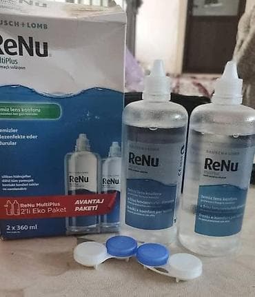 веселящий газ купить: Раствор для контактных линз Bausch + Lomb ReNu MultiPlus — 2