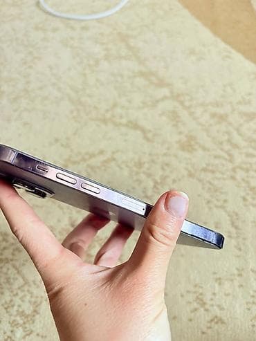 iphone 14 pro: IPhone 14 Pro, 256 ГБ, Deep Purple, 82 % — 3