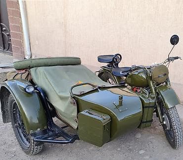 куплю мотоцикл восход: Военный мотоцикл с коляской, стилизованный под ретро-технику РККА — 5