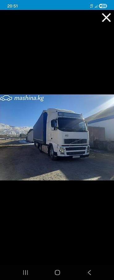 кабина на вольво: Тягач, Volvo, 2002 г., Тентованный — 5