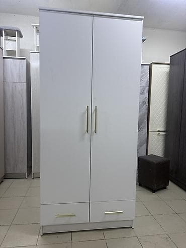 комод с замком: Двухстворчатый шкаф для одежды с ящиками - Тип: распашной шкаф - — 1