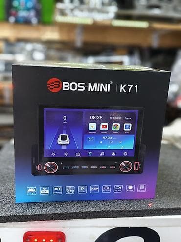 BOS-MINI K71 — мультимедийная автомагнитола с 7-дюймовым QLED‑экраном