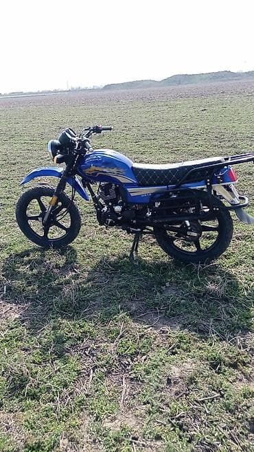 Скутеры: Мотоцикл дорожный/эндуро классической компоновки, с высоким передним — 1