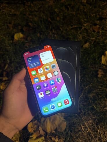 айфон 14 про цена бишкек бу: IPhone 12 Pro, Колдонулган, 128 ГБ, Pacific Blue, Коргоочу айнек, Каптама, Куту, 84 % — 6
