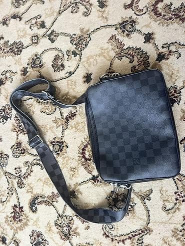 рюкзак луи витон: Классическая сумка, Louis Vuitton, Материал: Искусственная кожа, Регулируемый ремень, Мужские — 3