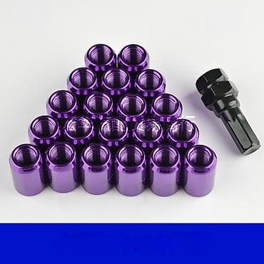 Молотки: Колёсные гайки! Комплект 20 штук В разных расцветках! Шаг 12x1.5 / — 1