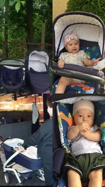 коляска prego: Балдар арабасы, Колдонулган — 1