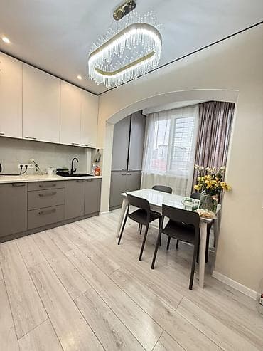 квартиры в кок жаре: 3 комнаты, 78 м², 106 серия, 3 этаж, Дизайнерский ремонт — 5