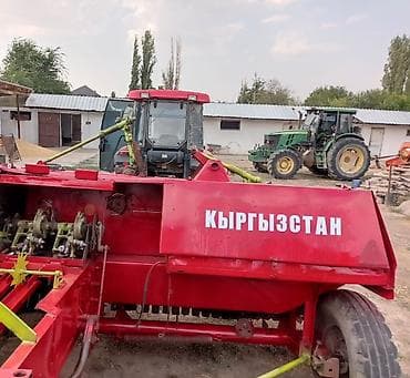 Тюкопресc-подборщик «Кыргызстан» - Тип: прицепной пресс-подборщик для