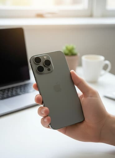 IPhone 15 Pro Max, Б/у, 256 ГБ, Natural Titanium