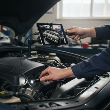 оборудование для диагностики автомобилей всех марок цена: Эндоскоп, объектив 7 мм., длина кабеля 1 м. Для диагностики состояния — 1
