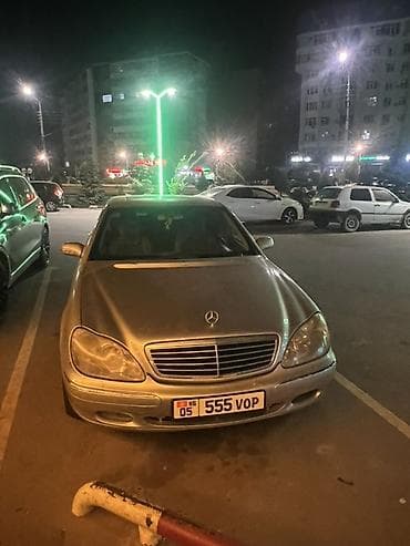 Mercedes-Benz S-Class: 2001 г., 5 л, Автомат, Бензин, Седан