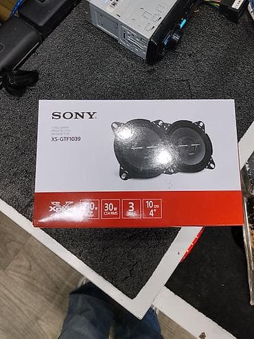 e60 m5: Автомобильные коаксиальные динамики Sony XS-GTF1039 - Тип: 3‑полосная — 1